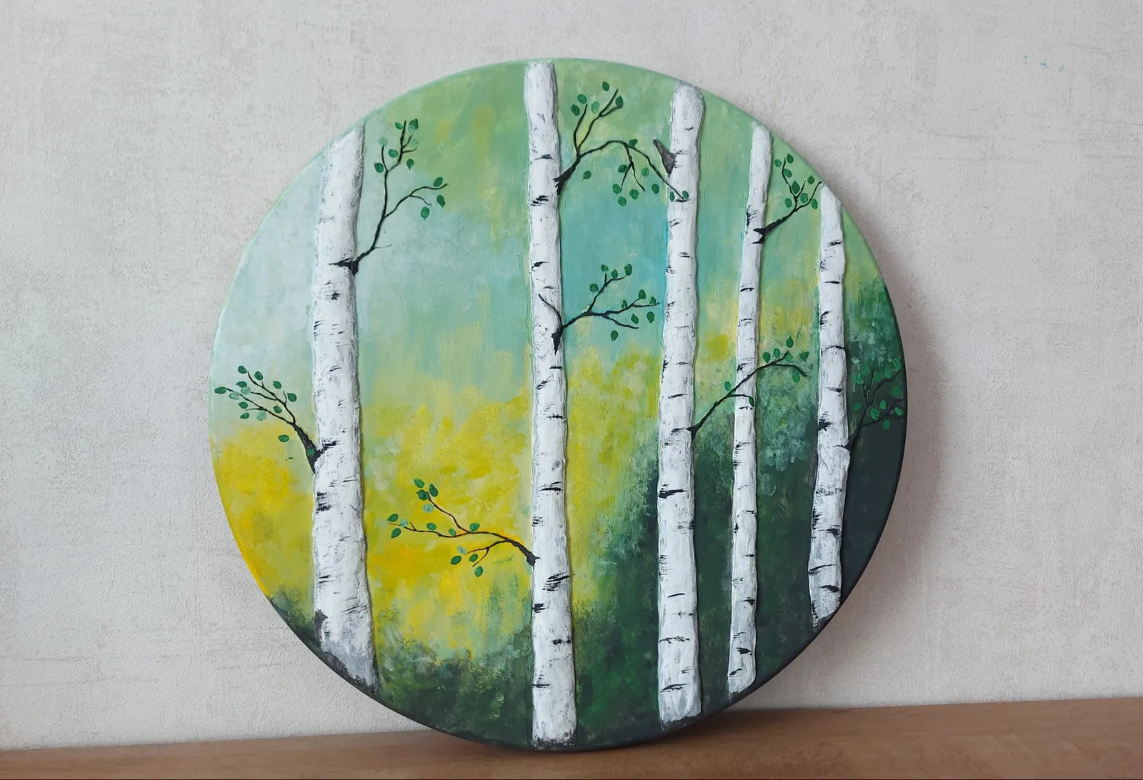 Картина «Берёзы» — Светлана Бусе, Пейзаж, аукцион Artstore