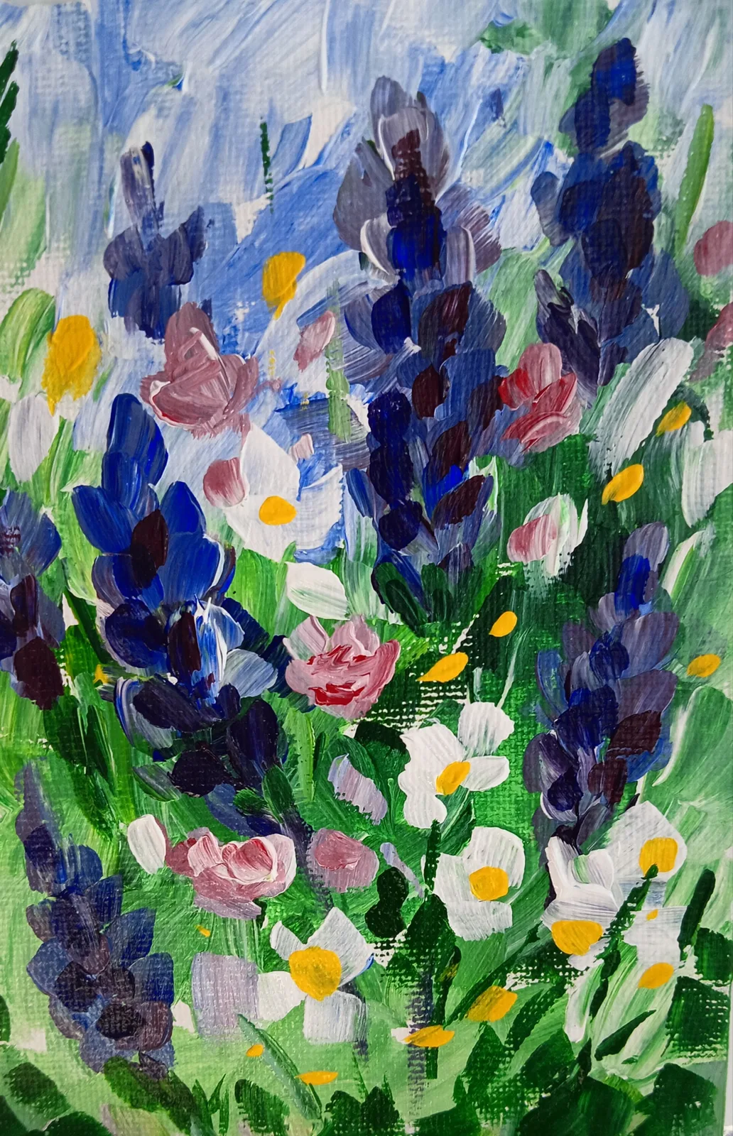 Картина «Полевые цветы» — Маргарита Соколова, Пейзаж, аукцион Artstore