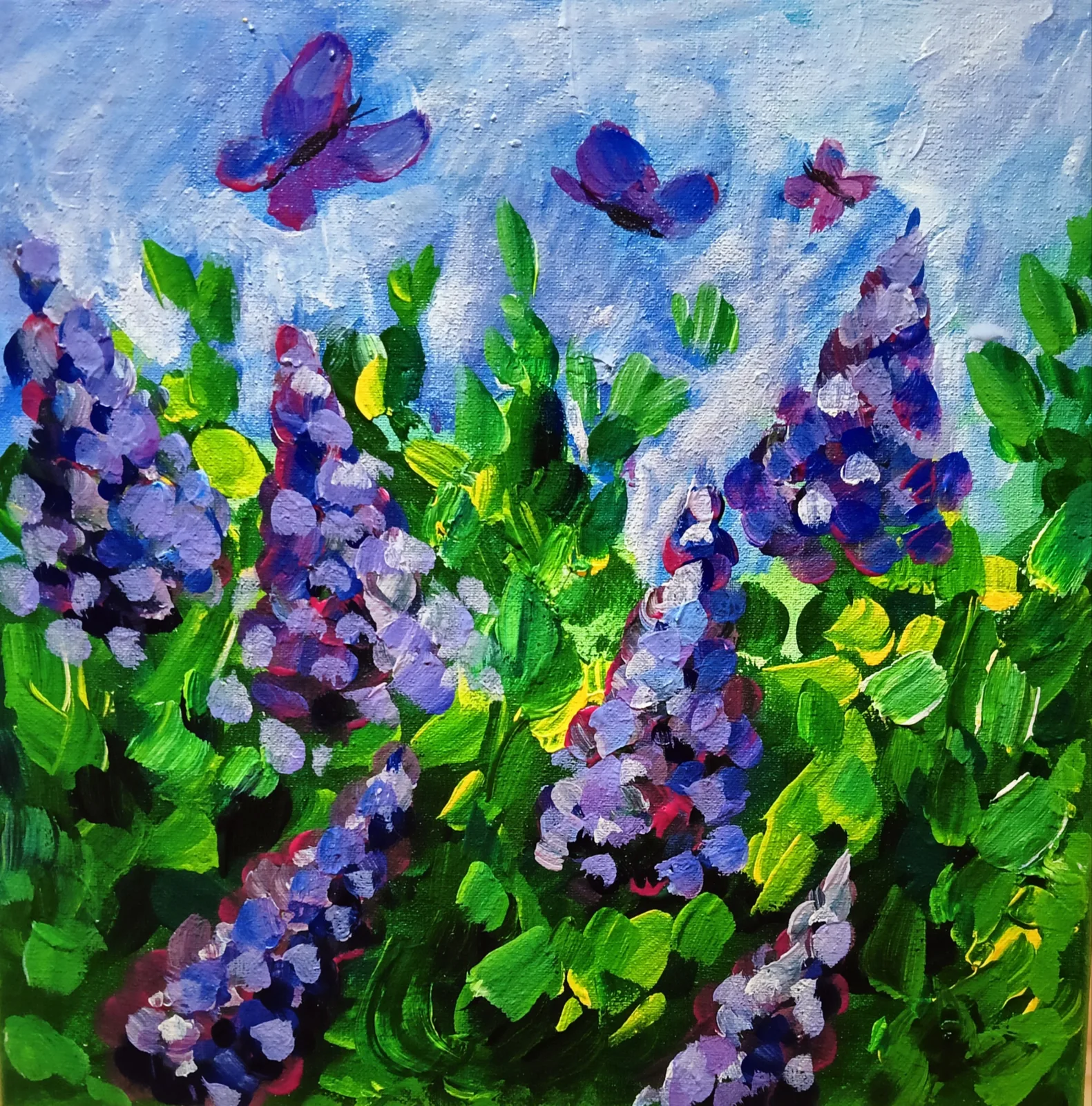 Картина «Цветение сирени» — Маргарита Соколова, Пейзаж, аукцион Artstore