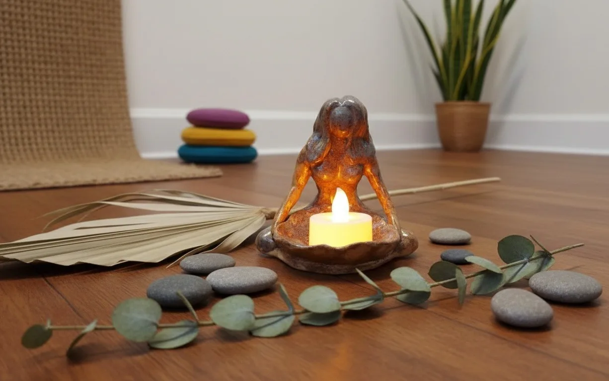 Картина «Подсвечник керамический Проматерь» — Светлана Бусе, Керамика, аукцион Artstore