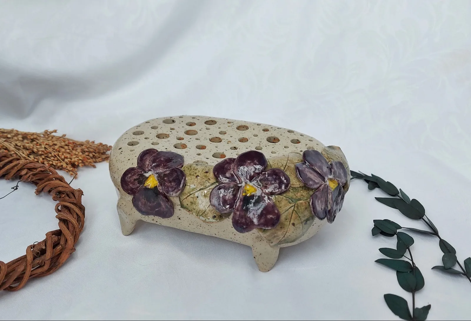 Картина «Ваза кензан» — Светлана Бусе, Керамика, аукцион Artstore