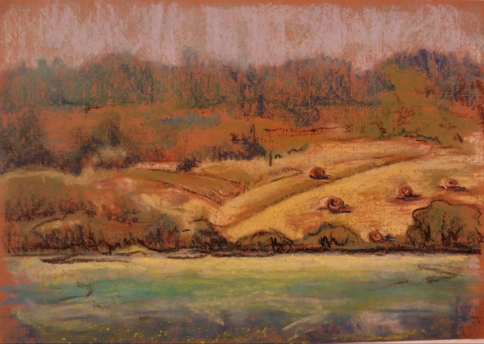 Стога сена(Карелия)