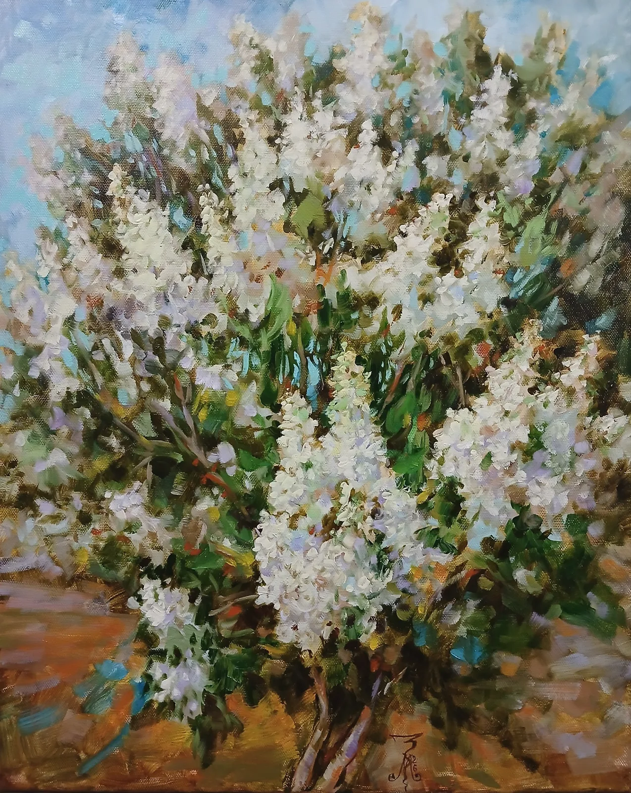 "Сирень цветет"