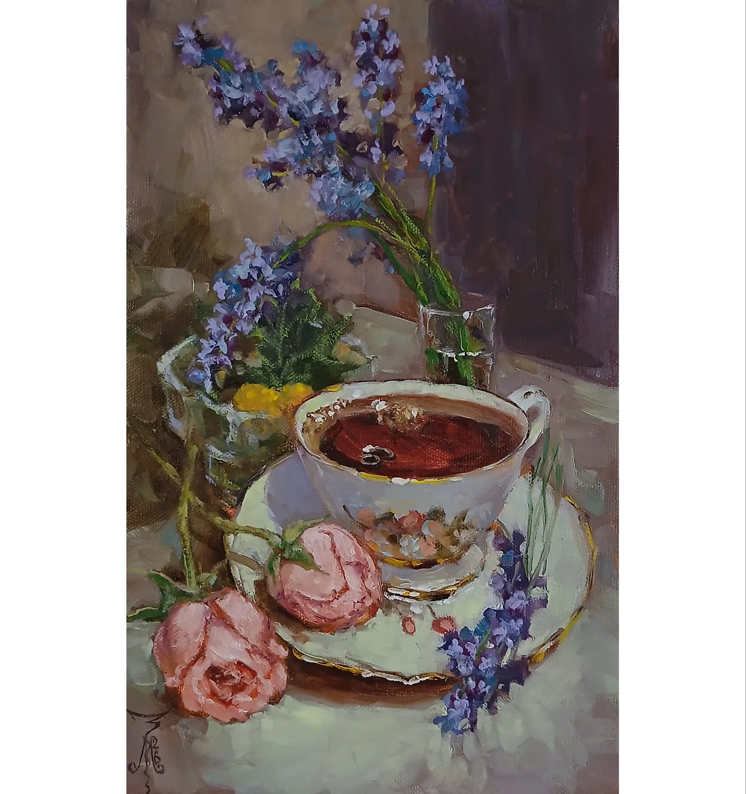 "Кофе с лавандой"