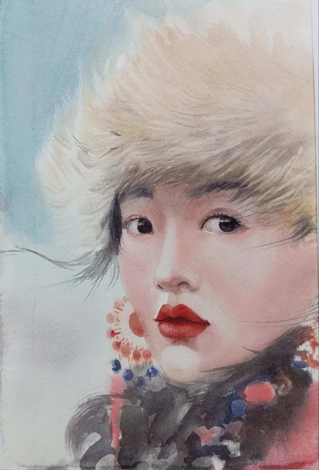 Картина «"Восточный ветер"» — Маргарита Левина, Портрет, аукцион Artstore