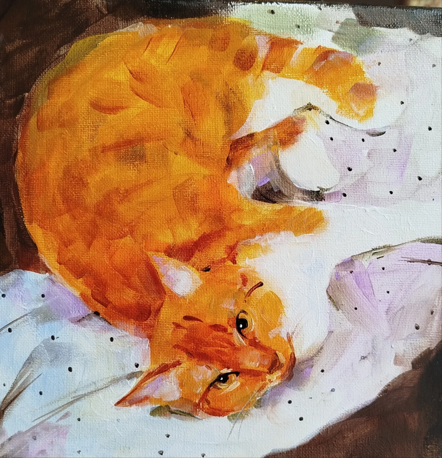 Картина «Дуся» — Екатерина Аносова, Анималистика, аукцион Artstore