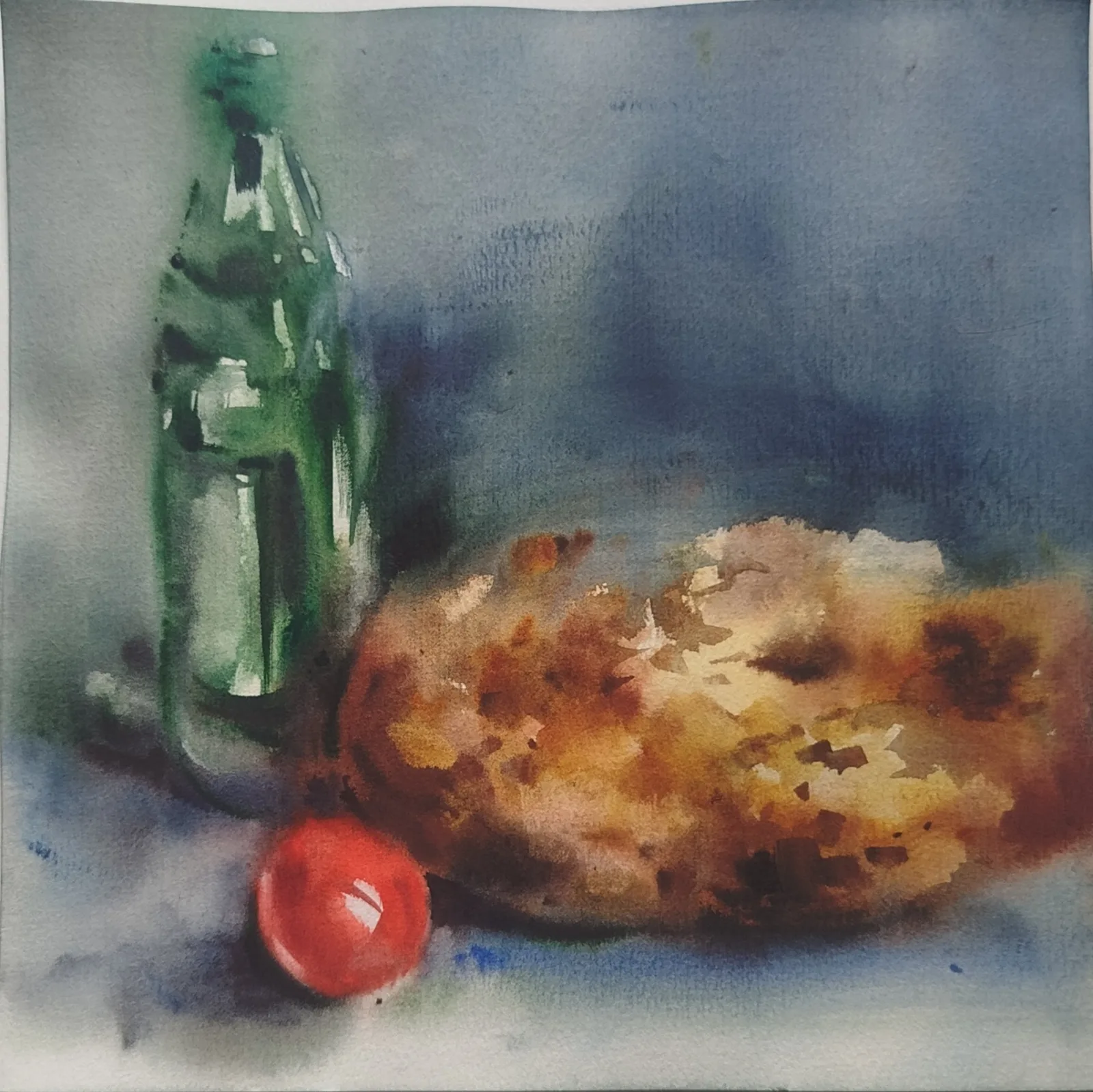 Картина «Лаваш» — Екатерина Аносова, Натюрморт, аукцион Artstore