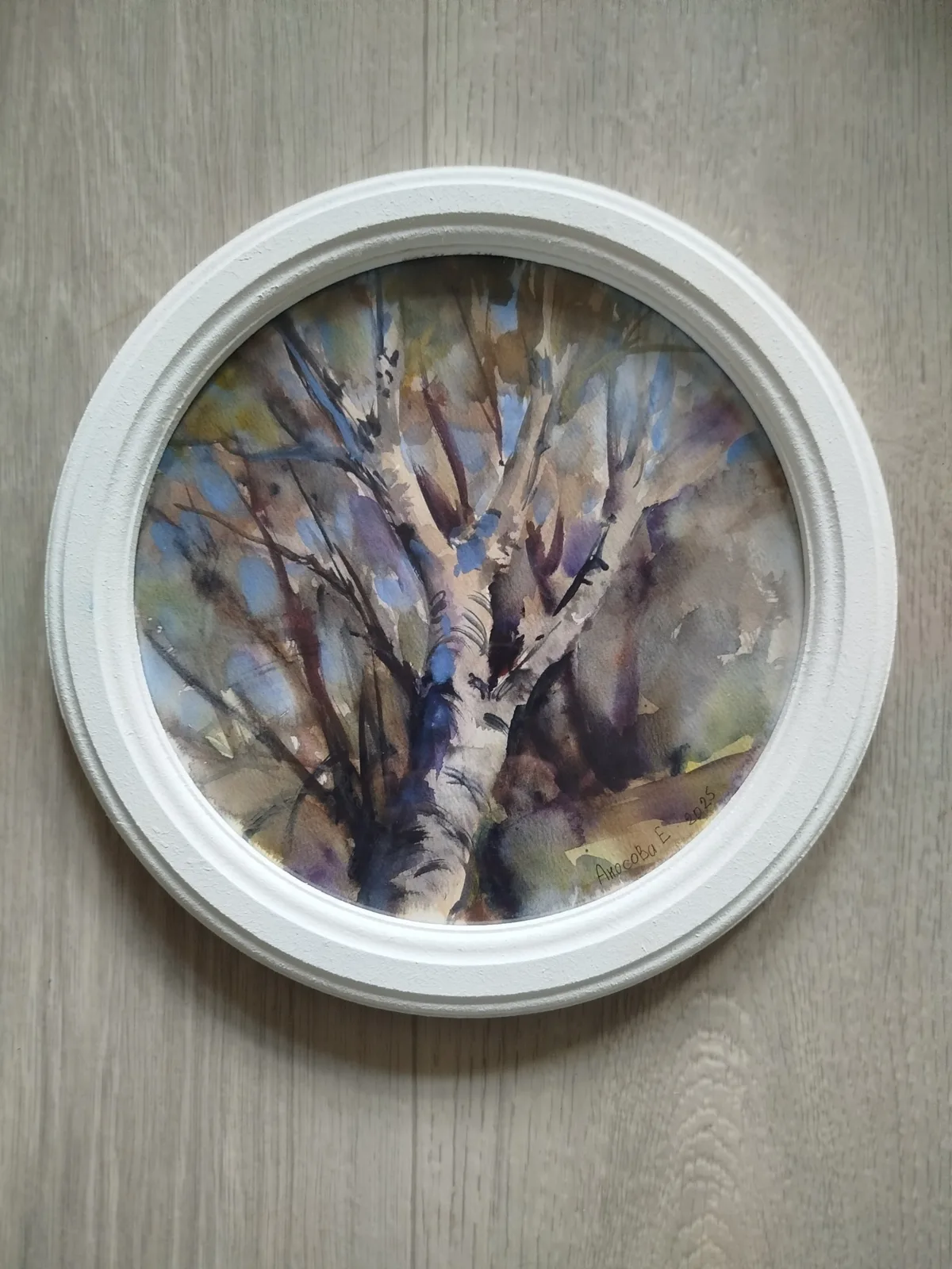 Картина «Весенние березы» — Екатерина Аносова, Пейзаж, аукцион Artstore