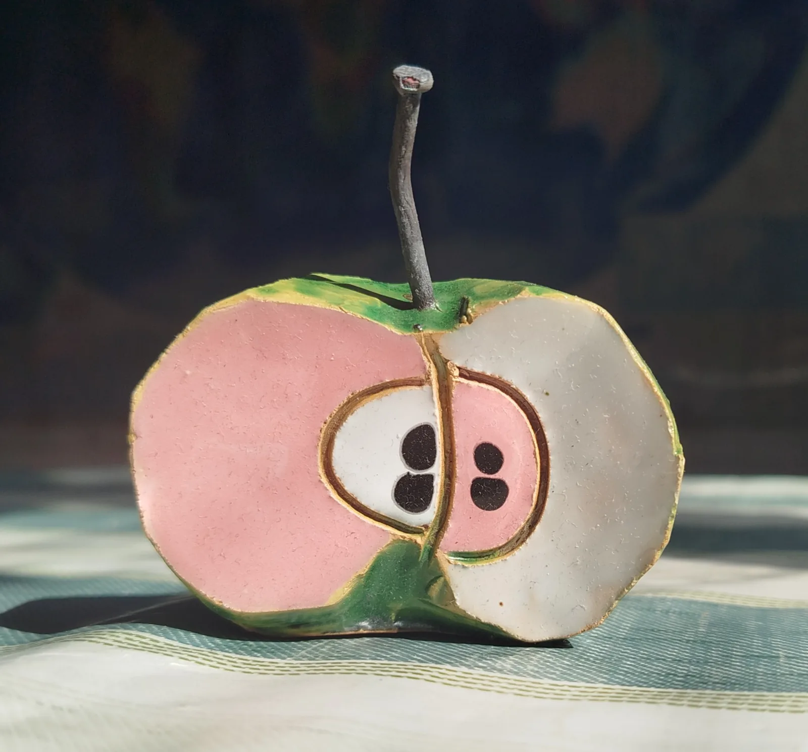 Картина «Яблоко зелёное» — Екатерина Аносова, Керамика, аукцион Artstore