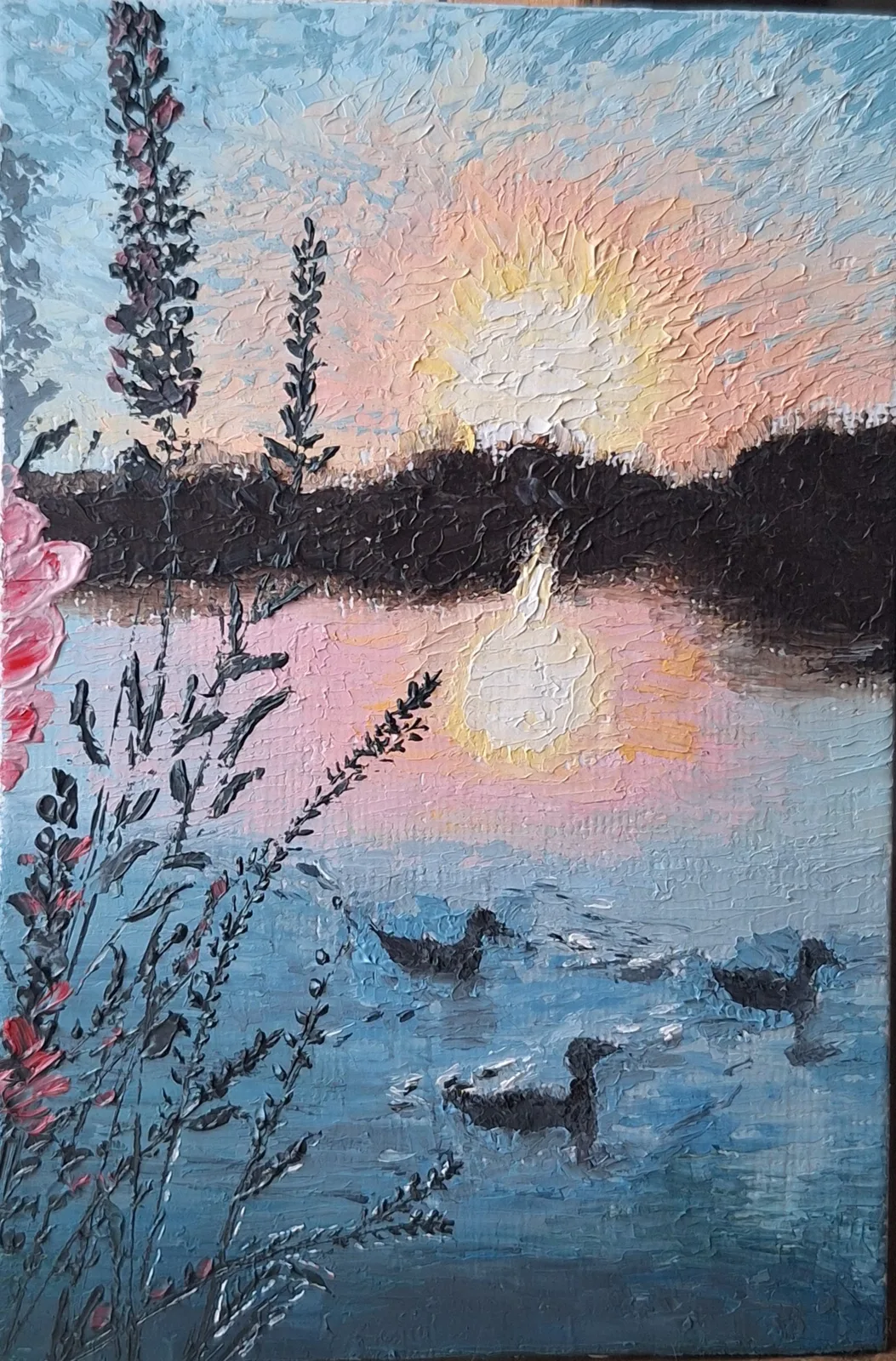 Картина «На закате» — Лиана Шафигуллина, Другое, аукцион Artstore