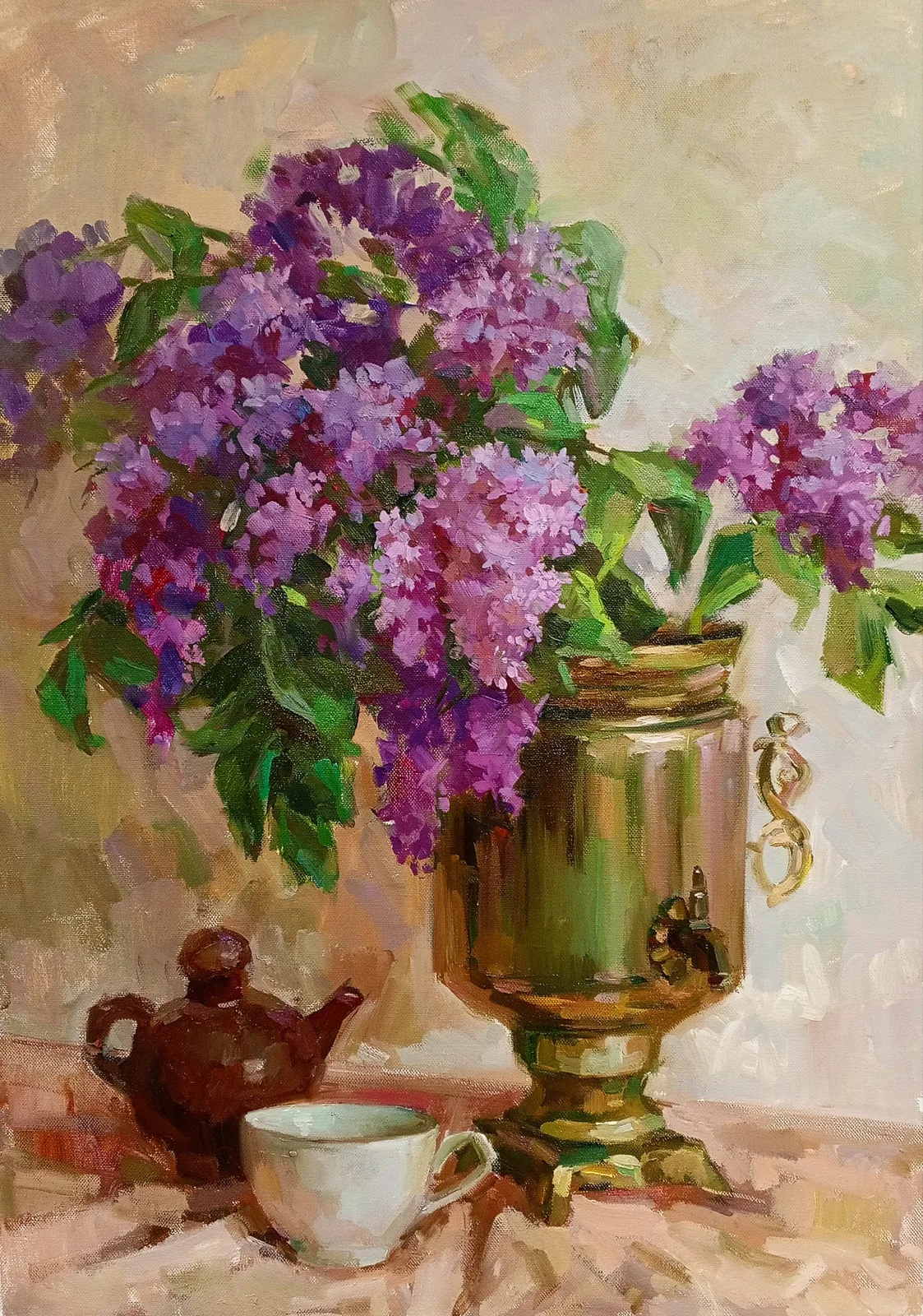 Картина «Сирень» — Владимир Журавлев, Натюрморт, аукцион Artstore