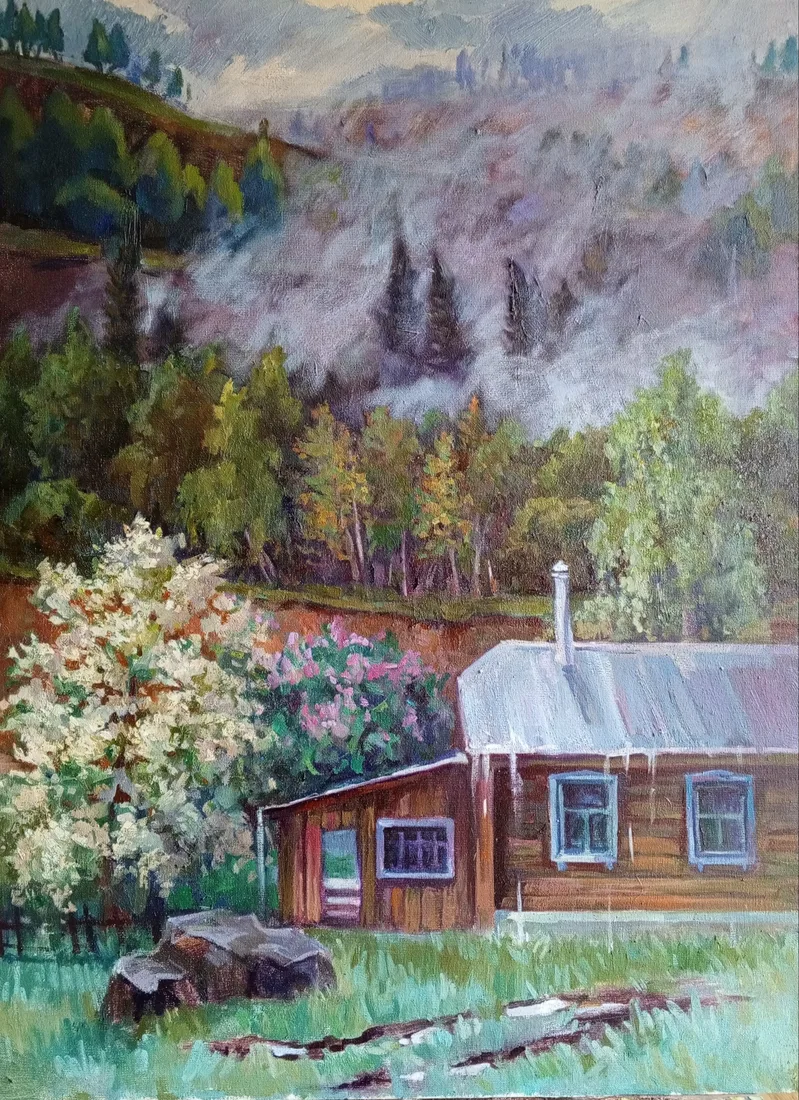 Картина «После дождя» — Владимир Журавлев, Пейзаж, аукцион Artstore
