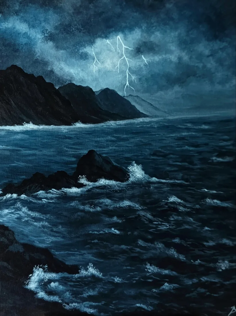Картина «После» — Екатерина Витальская, Пейзаж, аукцион Artstore