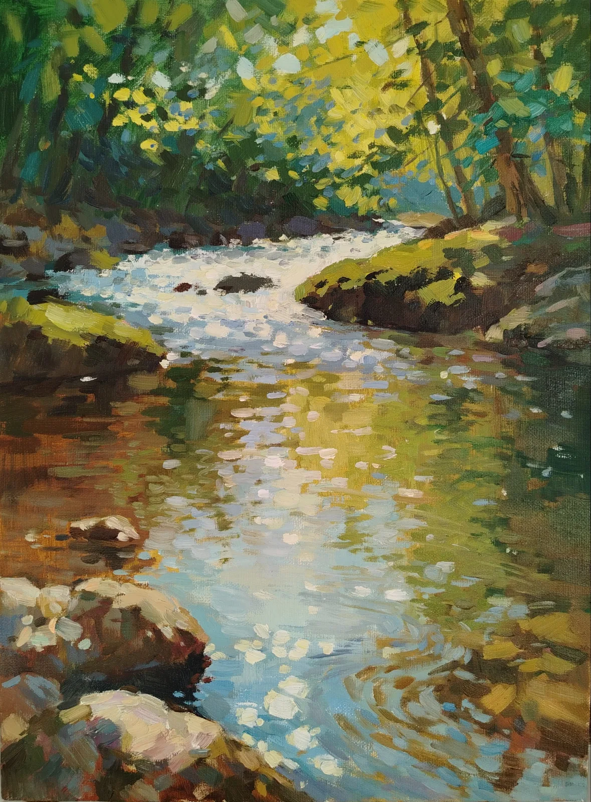 Картина «Отражения» — Юлия Барсова, Пейзаж, аукцион Artstore