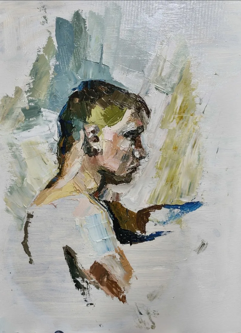 Картина «Мужчина» — Наташа Киж, Жанровая живопись, аукцион Artstore
