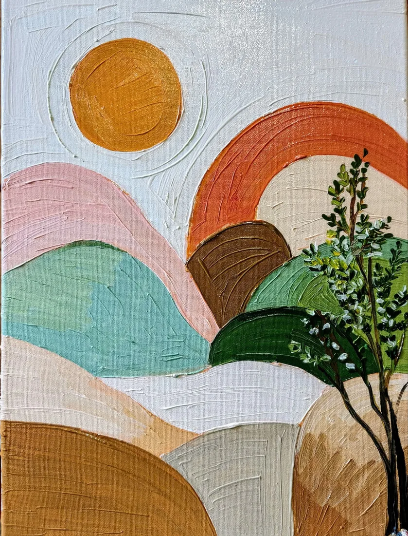 Картина «Абстракция» — Наташа Киж, Жанровая живопись, аукцион Artstore