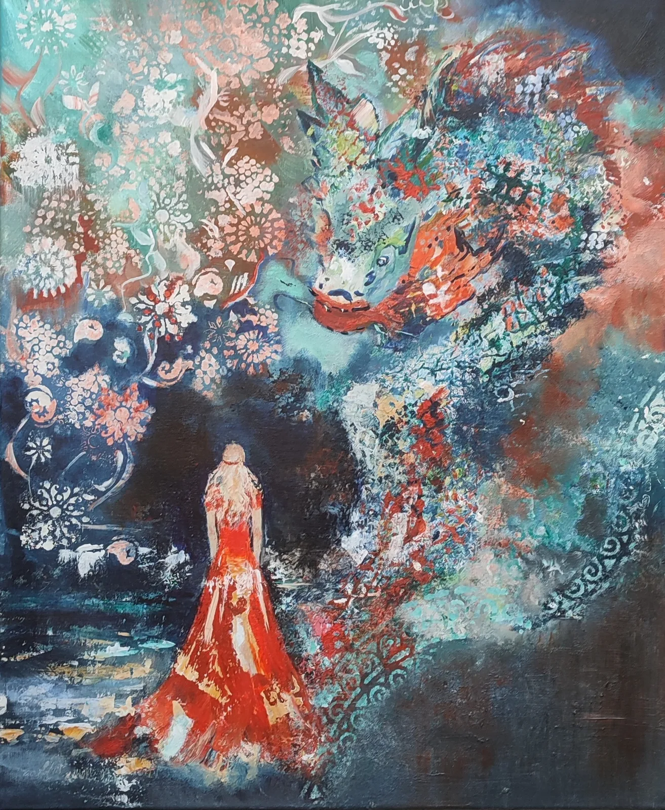 Картина «Поиск мудрости» — Ольга Онорина, Абстракция, аукцион Artstore