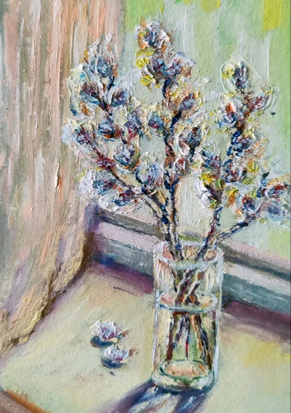 Картина «Верба» — Елена Малыхина, Натюрморт, аукцион Artstore