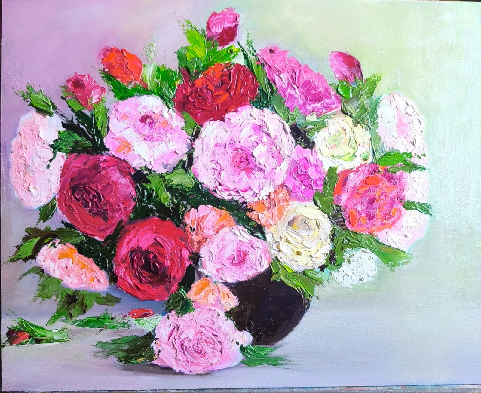 Картина «Букет» — Юлия Киселева, Натюрморт, аукцион Artstore