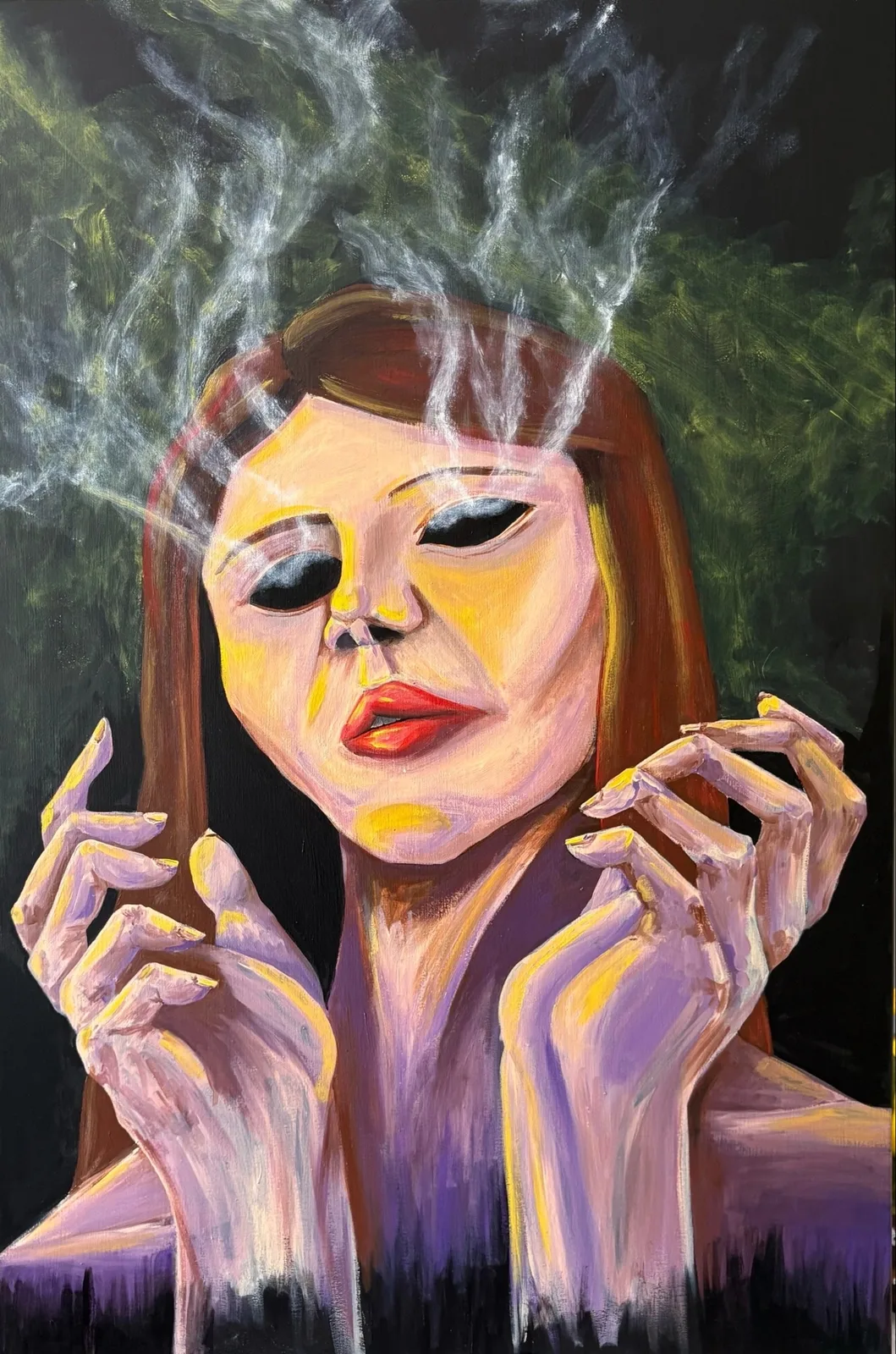 Картина «Нефилим» — Анна Мягкова, Портрет, аукцион Artstore