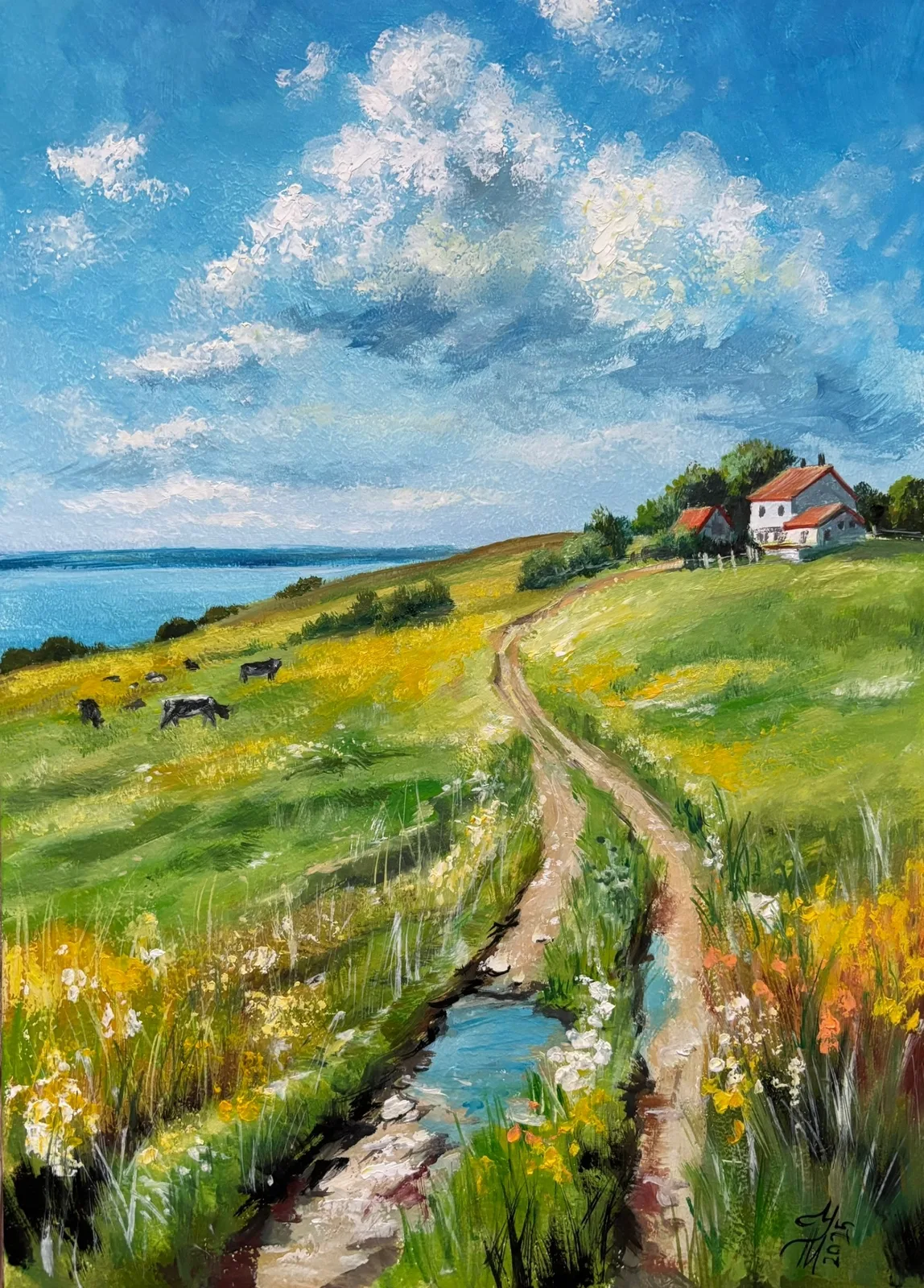 Картина «"Летний пейзаж"» — Татьяна Устьянцева, Пейзаж, аукцион Artstore