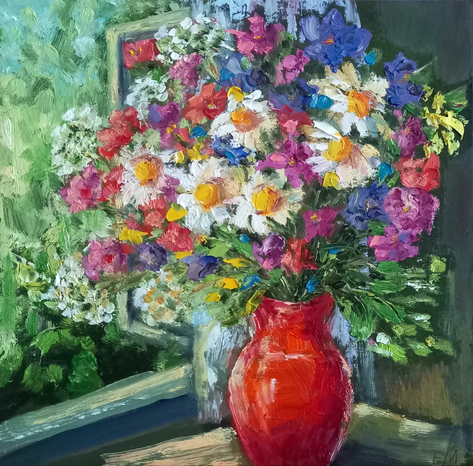 Картина «Окно в лето» — Елена Малыхина, Натюрморт, аукцион Artstore