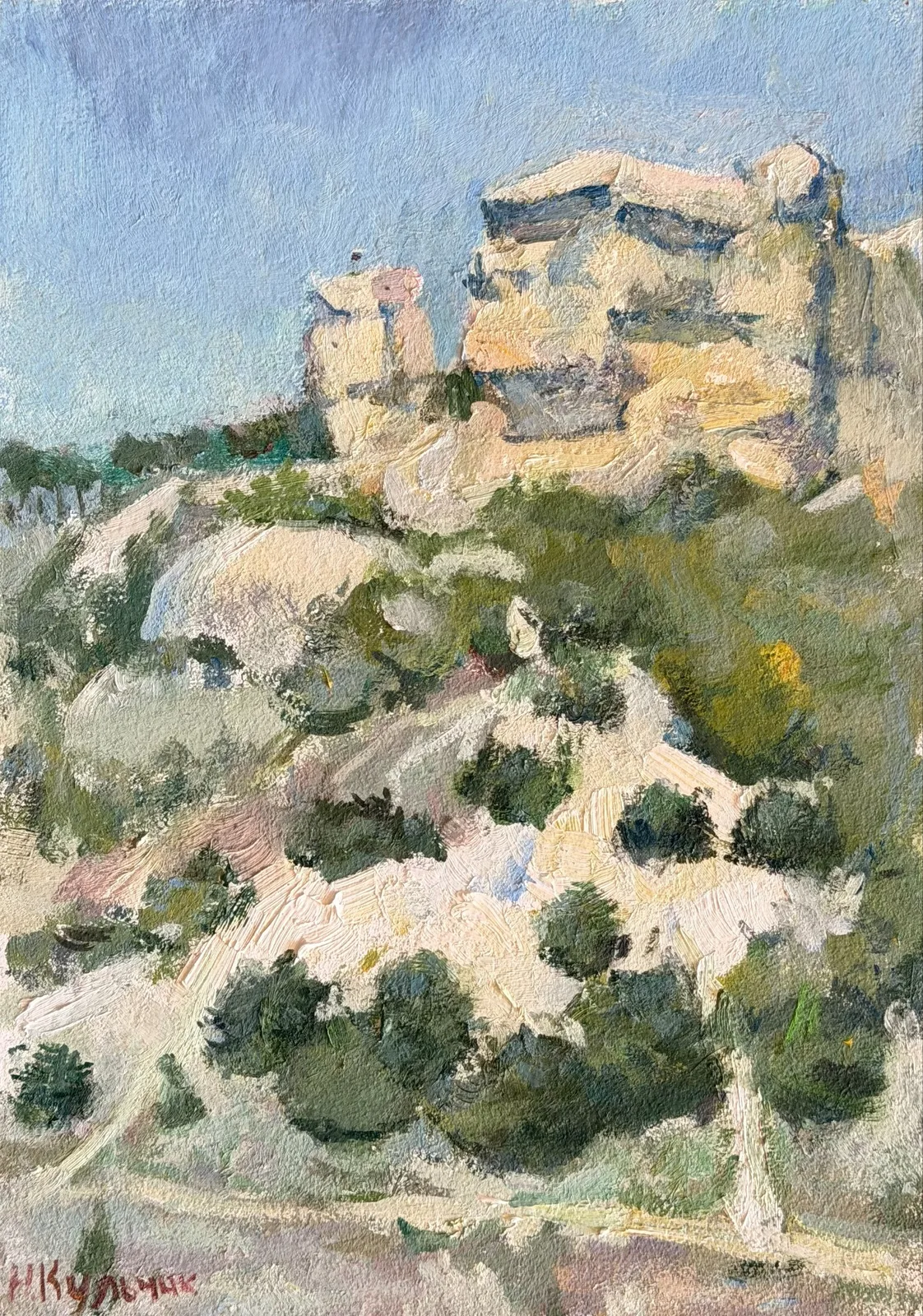 Картина «Бахчисарайские сфинксы» — Дмитрий Кульчик, Пейзаж, аукцион Artstore