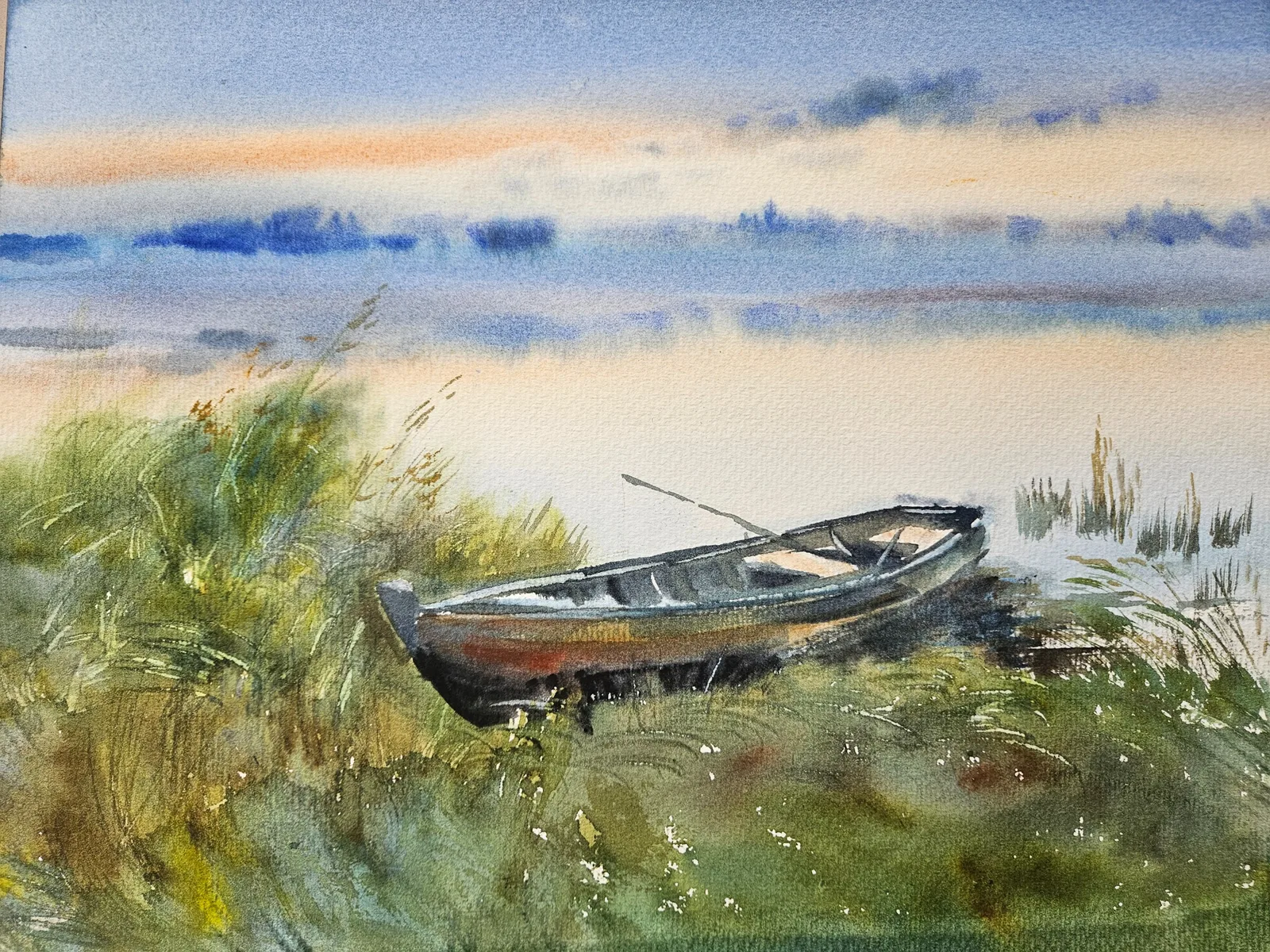 Картина «Белые ночи» — Ксения Ползикова, Пейзаж, аукцион Artstore