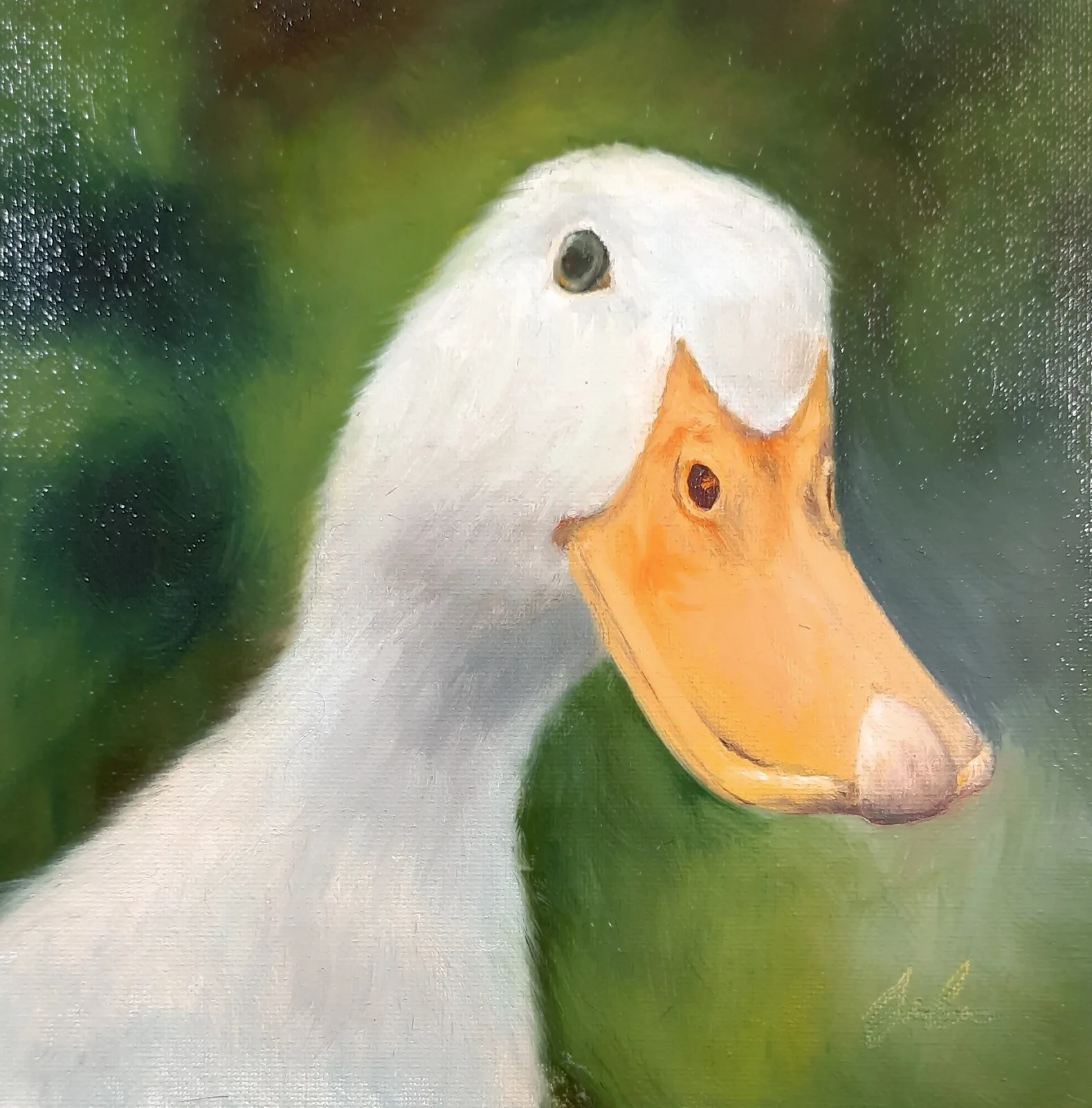 Картина «Утка» — Юлия Уфимцева, Анималистика, аукцион Artstore