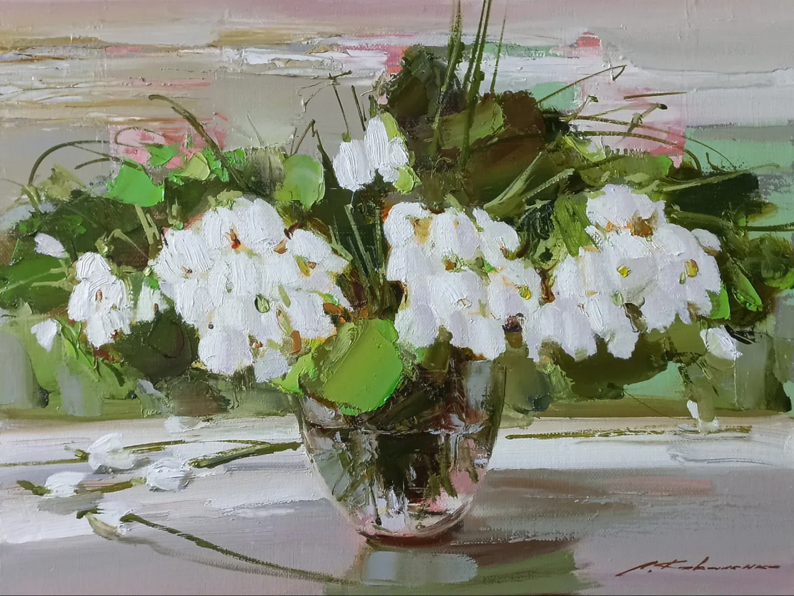 Картина «"Первоцветы"» — Лина Коваленко, Натюрморт, аукцион Artstore