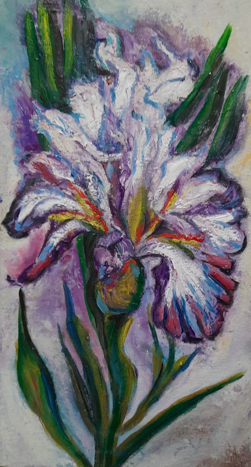 Картина «Ирис.» — Светлана Хорват, Натюрморт, аукцион Artstore