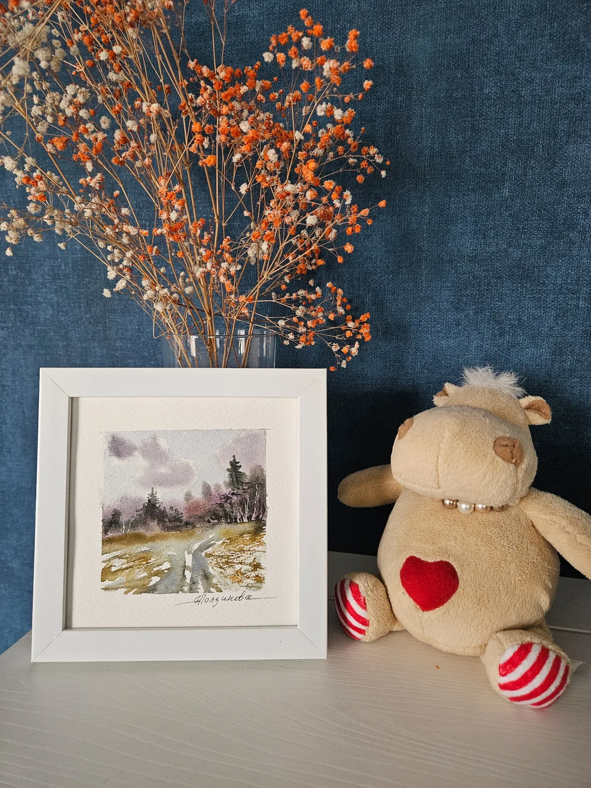 Картина «Из серии ,, Акварельная миниатюра"» — Ксения Ползикова, Пейзаж, аукцион Artstore