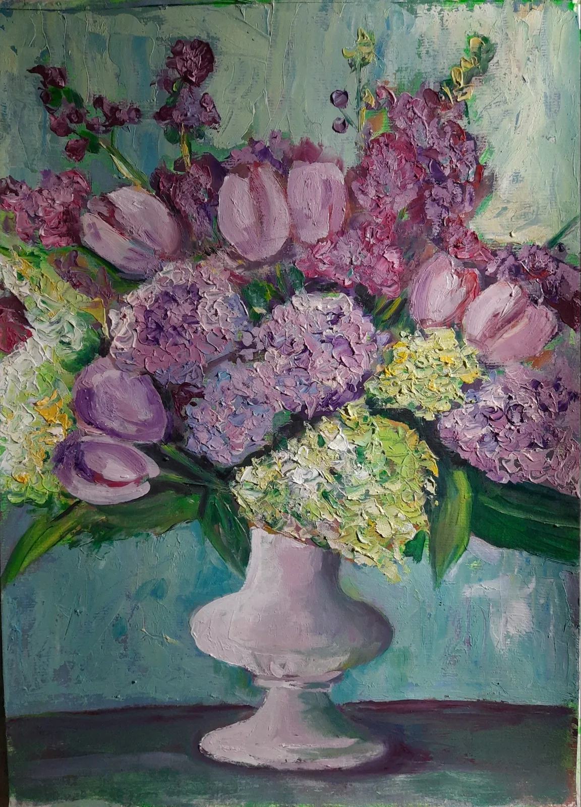 Картина «Букет» — Светлана Хорват, Натюрморт, аукцион Artstore