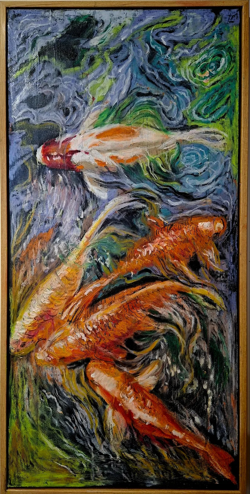 Плеск воды.