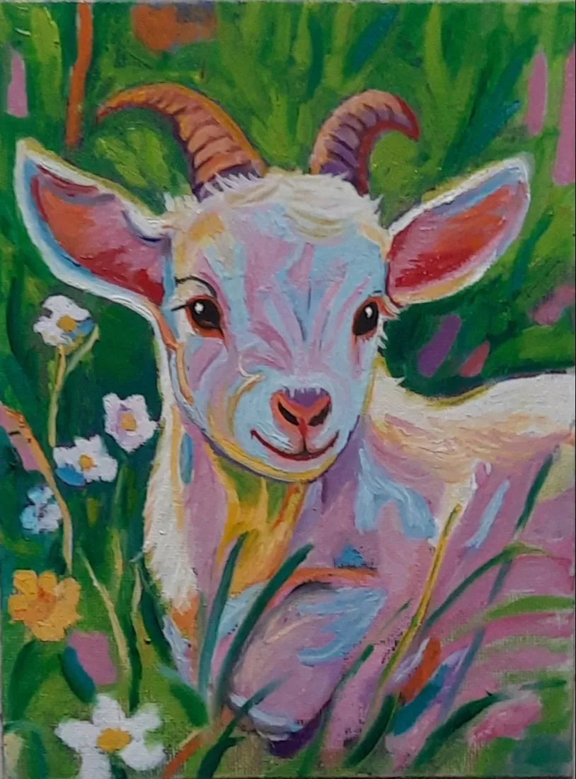 Картина «Розовая фантазия.» — Светлана Хорват, Анималистика, аукцион Artstore