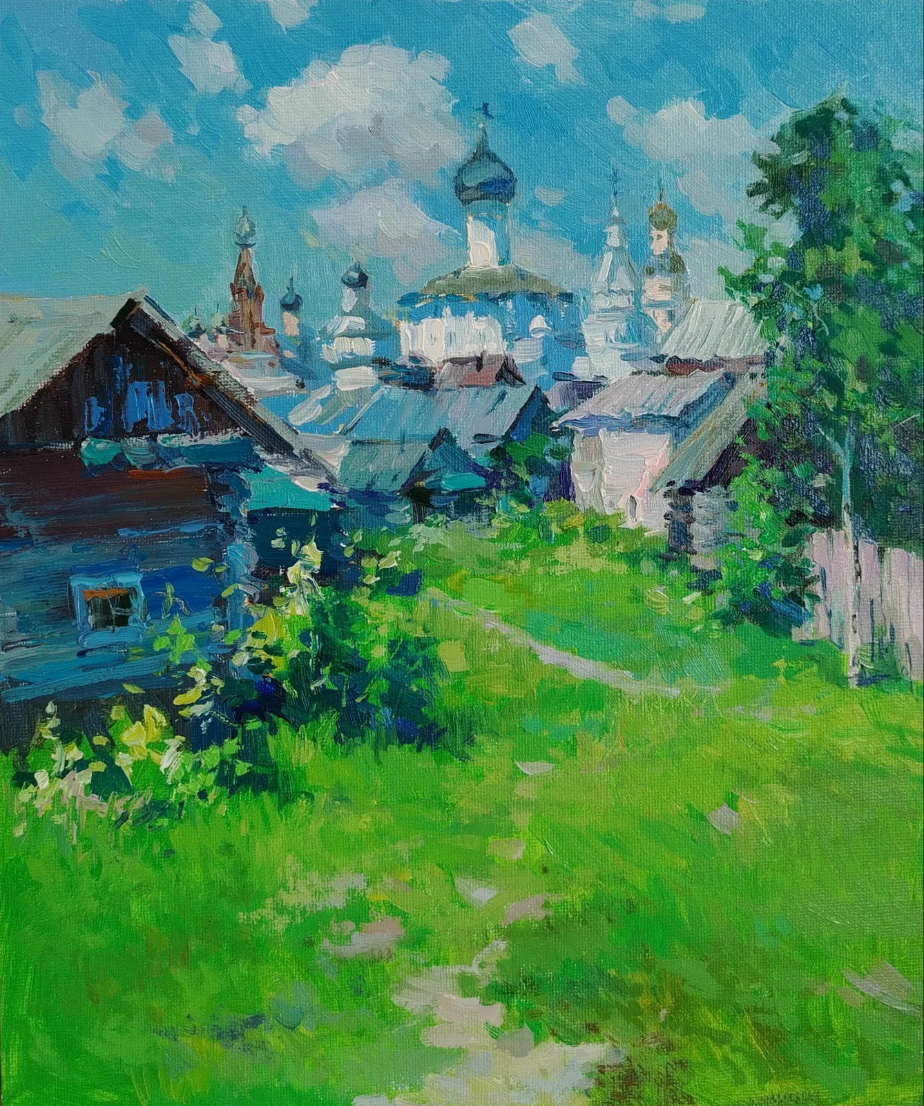 Русская глубинка (референс ИИ)