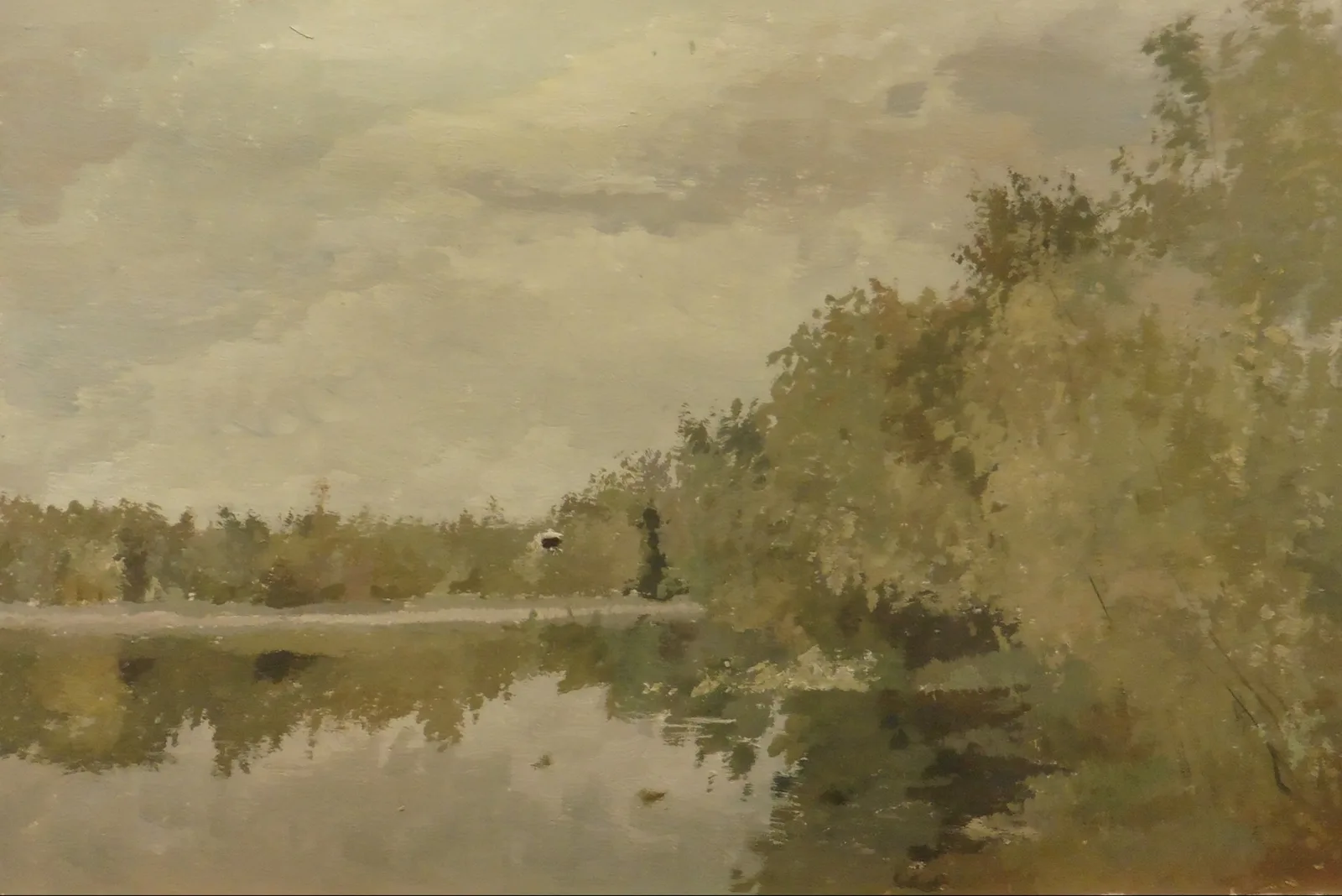 Картина «Пасмурный осенний день» — Денис Красильников, Пейзаж, аукцион Artstore