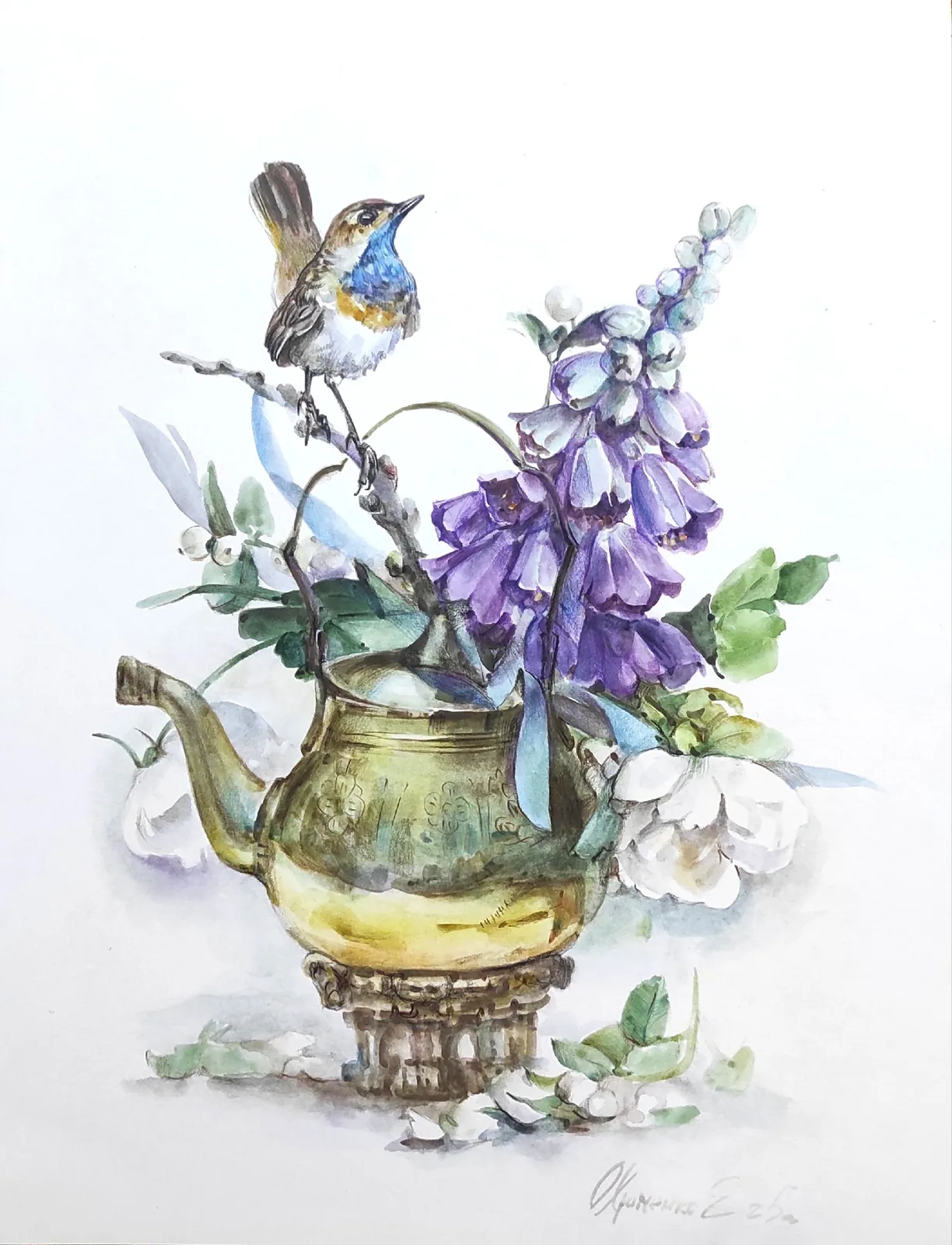 Картина «Колокольчик» — Екатерина Охрименко, Анималистика, аукцион Artstore