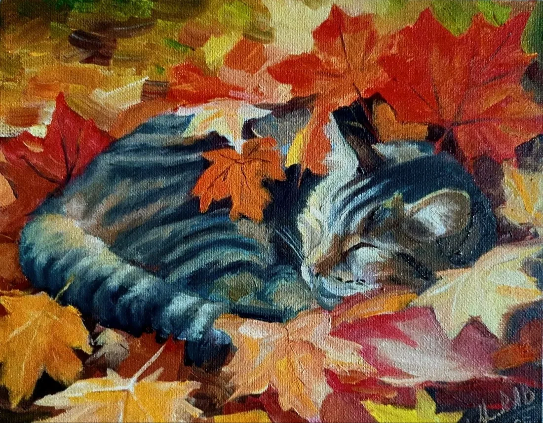Осенний кот-4