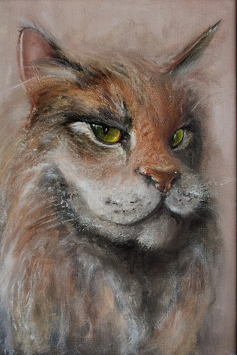 Картина «Кот. Просто кот!» — Мария Лукашевич, Анималистика, аукцион Artstore