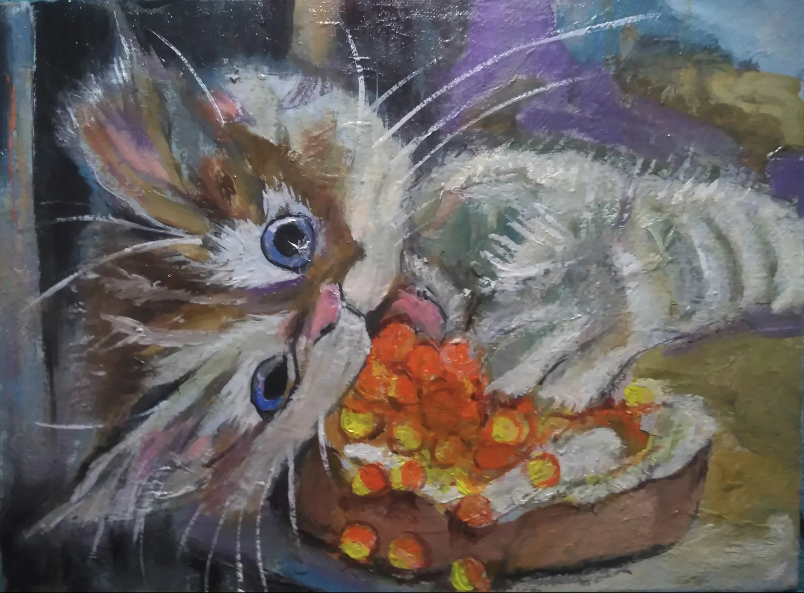 Картина «Мелкий воришка.» — Светлана Хорват, Анималистика, аукцион Artstore