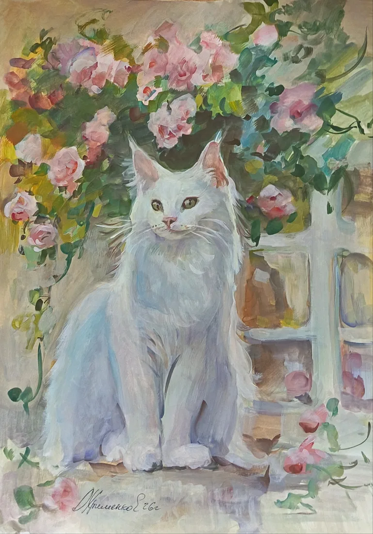 Картина «Утренний выход» — Екатерина Охрименко, Анималистика, аукцион Artstore