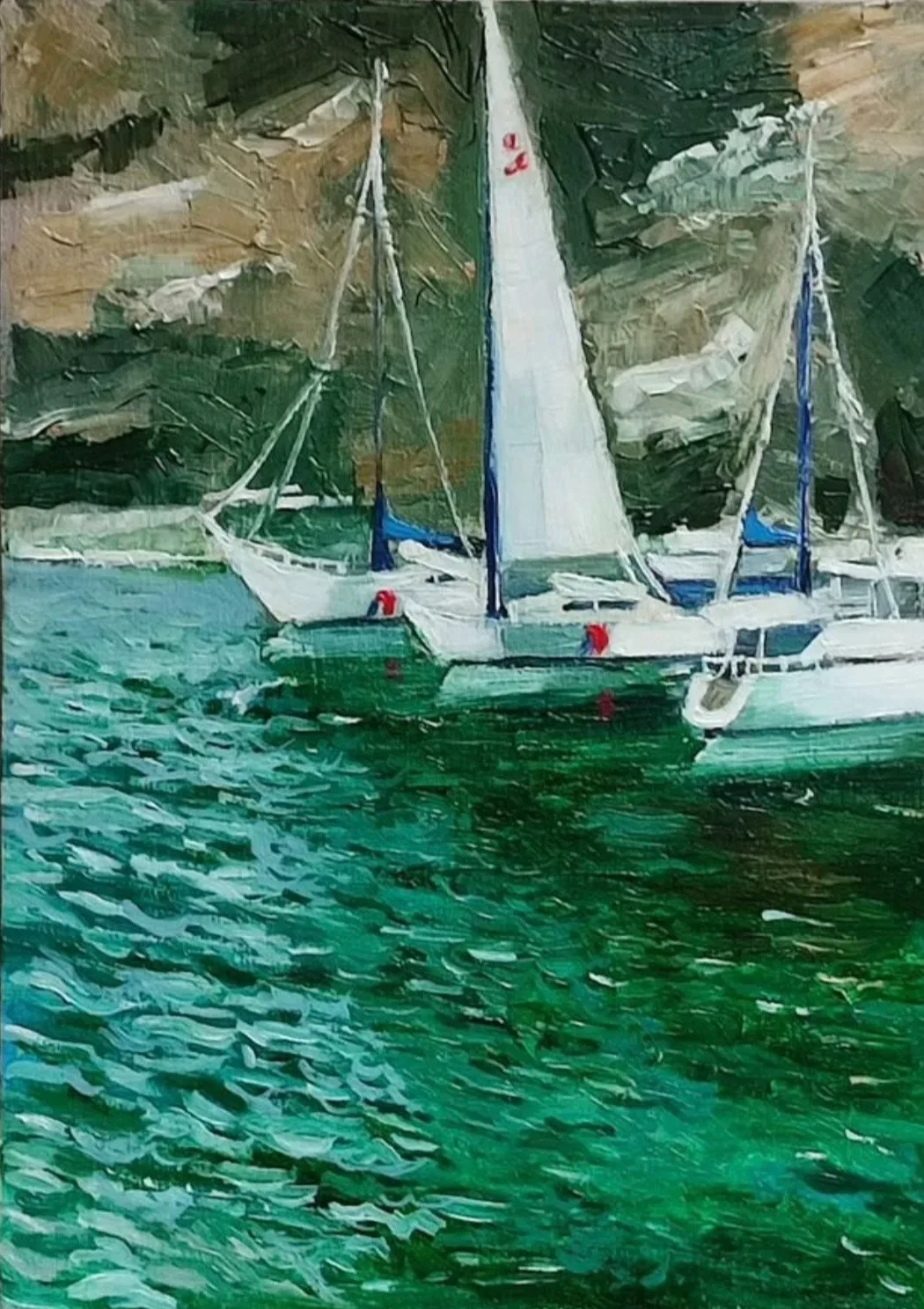 Картина «Средиземноморье» — Ольга Смыкова, Пейзаж, аукцион Artstore
