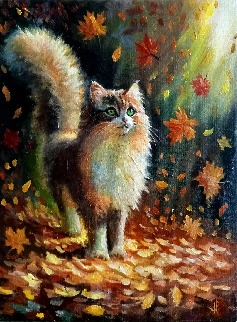 Осенний кот-5