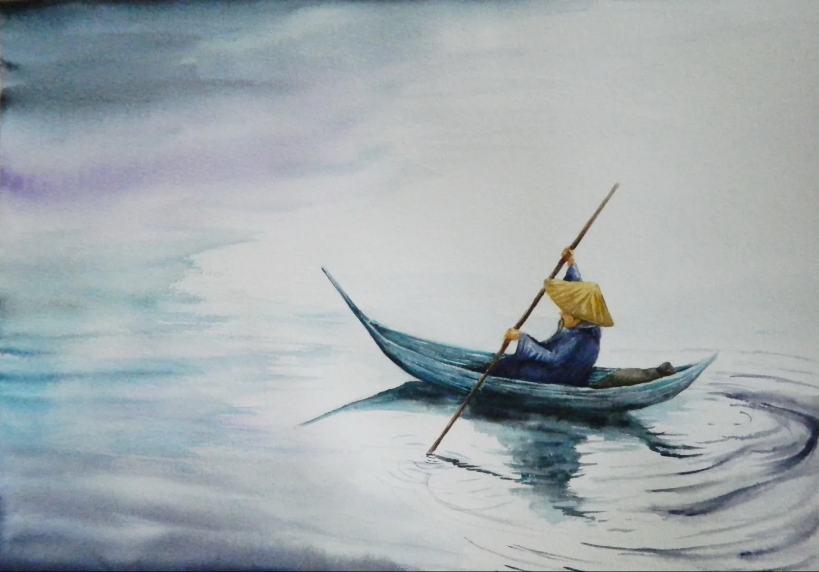 Картина «Рыбак» — Иван Серов, Другое, аукцион Artstore