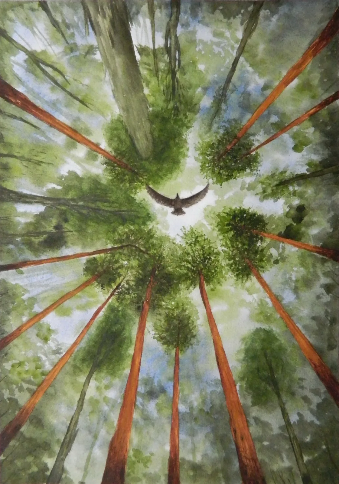 Картина «Сокол» — Иван Серов, Другое, аукцион Artstore