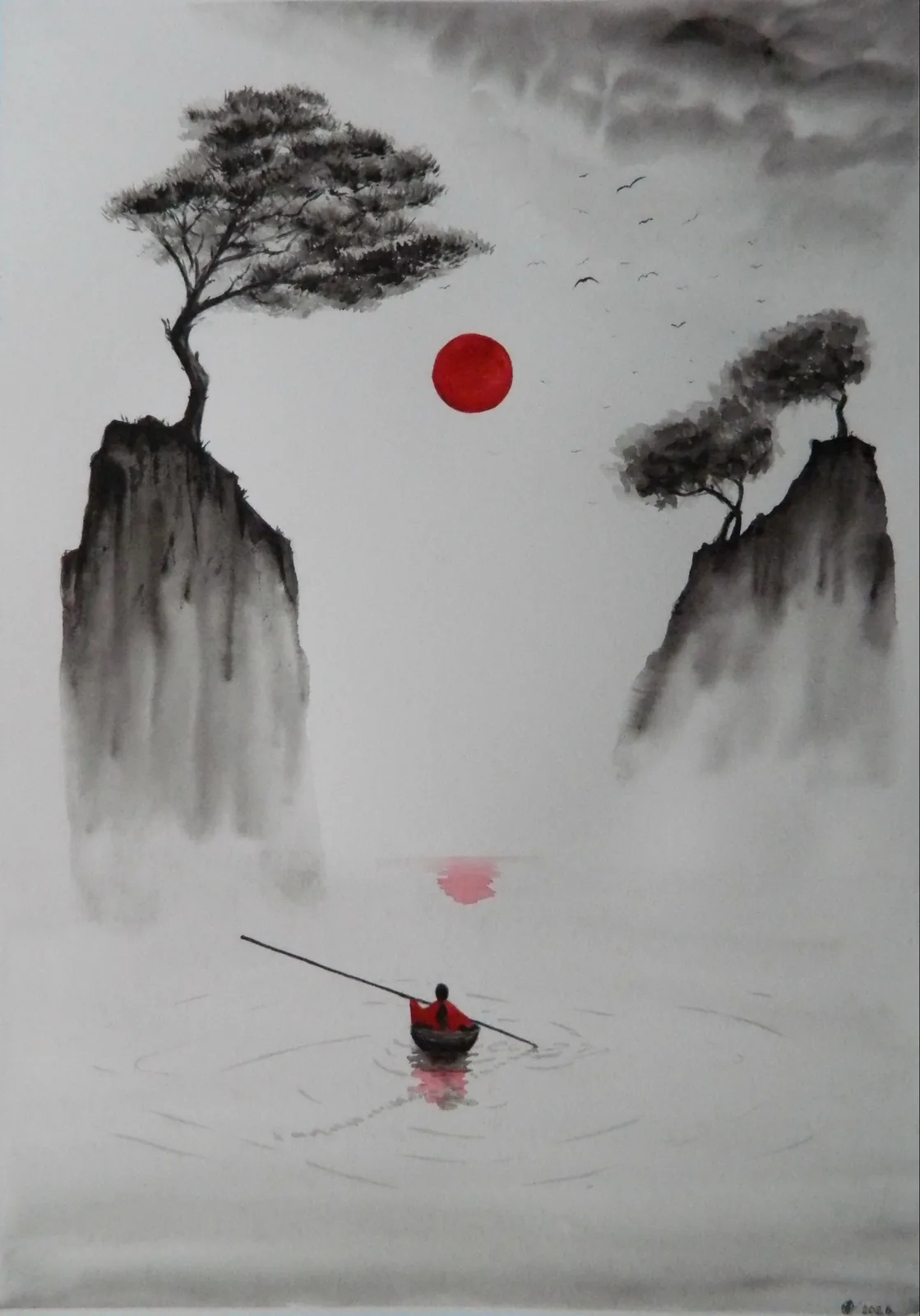 Картина «Пилигрим» — Иван Серов, Пейзаж, аукцион Artstore