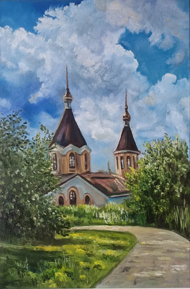 Картина «"Небо"» — Валерия Жидких, Пейзаж, аукцион Artstore
