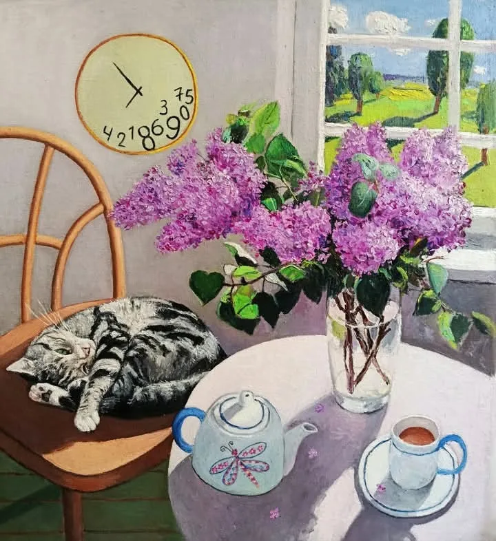 Картина «Утренний натюрморт» — Павел Перес, Натюрморт, аукцион Artstore