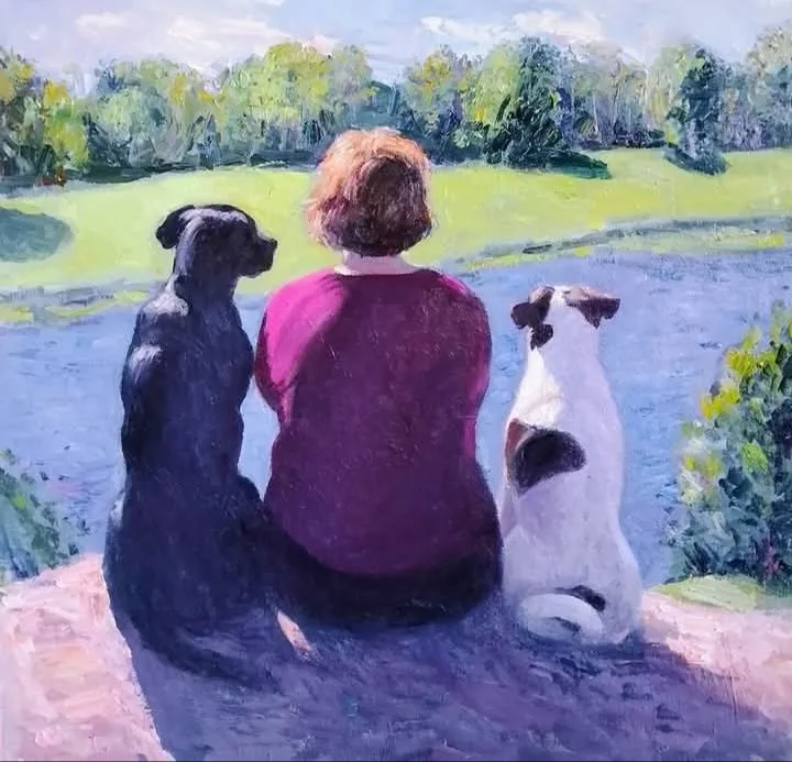 Картина «Пейзаж летний, утренний» — Павел Перес, Пейзаж, аукцион Artstore